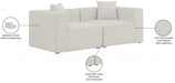 Cube Cream Modular Sofa - 630Cream-S72B - Vega Furniture