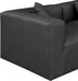 Cube Faux Leather Sofa Grey - 668Grey-S144B - Vega Furniture