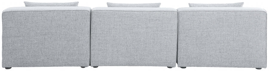 Cube Grey Modular Sofa - 630Grey-S108A - Vega Furniture