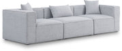 Cube Grey Modular Sofa - 630Grey-S108B - Vega Furniture