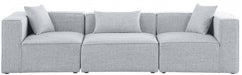 Cube Grey Modular Sofa - 630Grey-S108B - Vega Furniture