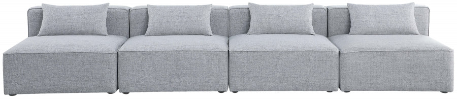 Cube Grey Modular Sofa - 630Grey-S144A - Vega Furniture