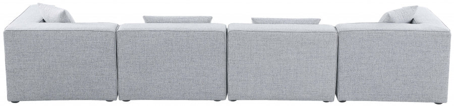 Cube Grey Modular Sofa - 630Grey-S144B - Vega Furniture