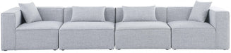 Cube Grey Modular Sofa - 630Grey-S144B - Vega Furniture