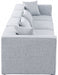 Cube Grey Modular Sofa - 630Grey-S144B - Vega Furniture