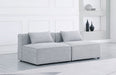 Cube Grey Modular Sofa - 630Grey-S72A - Vega Furniture