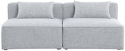 Cube Grey Modular Sofa - 630Grey-S72A - Vega Furniture