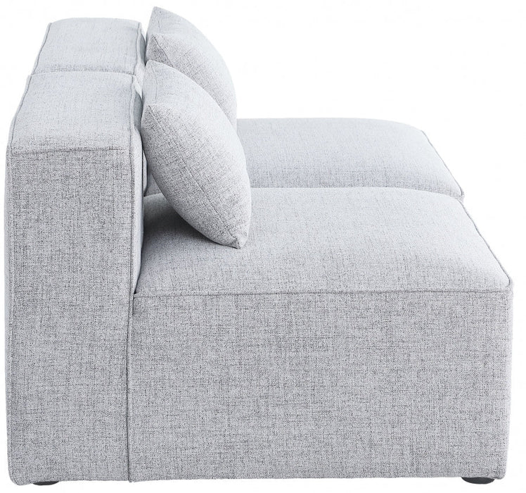 Cube Grey Modular Sofa - 630Grey-S72A - Vega Furniture