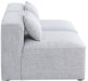 Cube Grey Modular Sofa - 630Grey-S72A - Vega Furniture