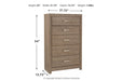 Culverbach Gray Chest of Drawers - B070-46 - Vega Furniture