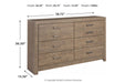 Culverbach Gray Dresser - B070-31 - Vega Furniture