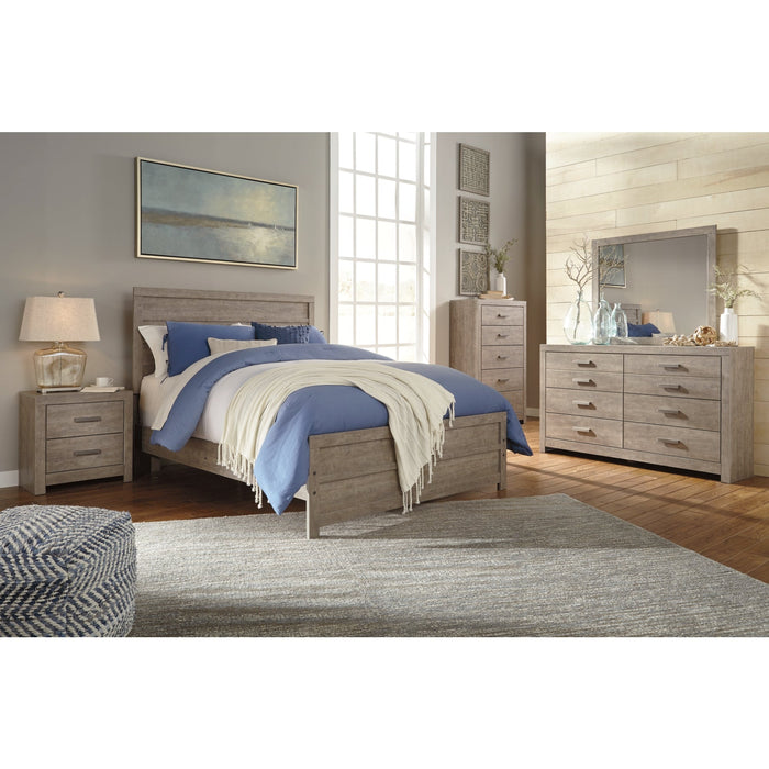 Culverbach Gray Panel Bedroom Set - SET | B070-72 | B070-97 | B070-31 | B070-36 | B070-92 | B070-46 - Vega Furniture