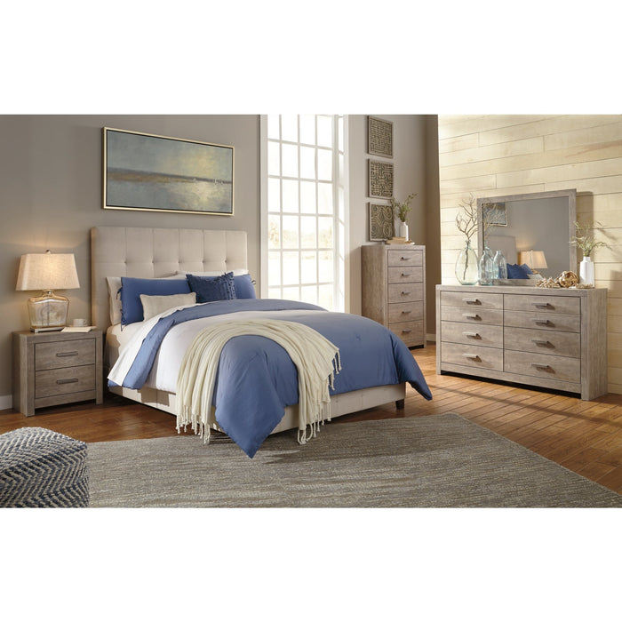 Culverbach Gray Panel Bedroom Set - SET | B070-72 | B070-97 | B070-31 | B070-36 | B070-92 | B070-46 - Vega Furniture