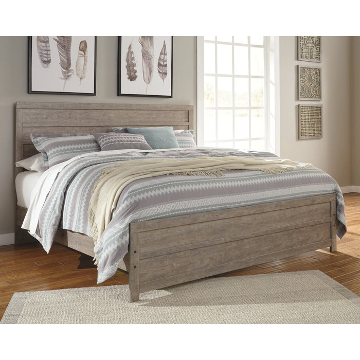 Culverbach Gray Panel Bedroom Set - SET | B070-72 | B070-97 | B070-31 | B070-36 | B070-92 | B070-46 - Vega Furniture