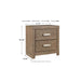 Culverbach Gray Panel Youth Bedroom Set - SET | B070-55 | B070-86 | B070-31 | B070-36 - Vega Furniture