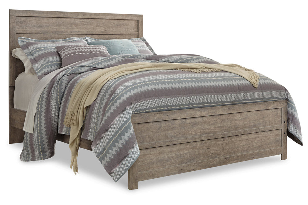 Culverbach Gray Queen Panel Bed - SET | B070-71 | B070-96 - Vega Furniture