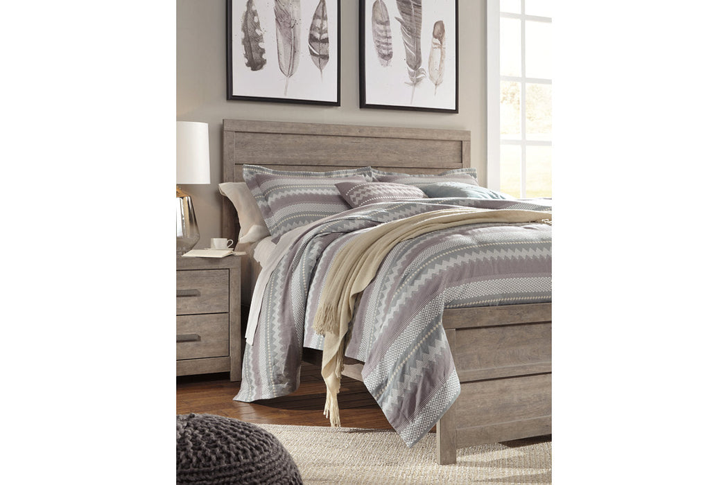 Culverbach Gray Queen Panel Bed - SET | B070-71 | B070-96 - Vega Furniture