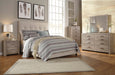 Culverbach Gray Upholstered Panel Bedroom Set - SET | B130-581 | B070-92 | B070-46 - Vega Furniture