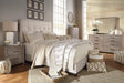 Culverbach Gray Upholstered Panel Bedroom Set - SET | B130-581 | B070-92 | B070-46 - Vega Furniture