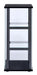 Cyclamen Black/Clear 3-Shelf Glass Curio Cabinet - 950179 - Vega Furniture