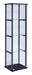 Cyclamen Black/Clear 4-Shelf Glass Curio Cabinet - 950171 - Vega Furniture