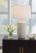 Cylener Off White Table Lamp - L100794 - Vega Furniture