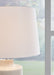 Cylener Off White Table Lamp - L100794 - Vega Furniture