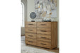 Dakmore Brown Dresser - B783-31 - Vega Furniture