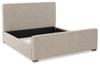 Dakmore Brown Queen Upholstered Bed - SET | B783-81 | B783-97 - Vega Furniture