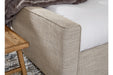 Dakmore Brown Queen Upholstered Bed - SET | B783-81 | B783-97 - Vega Furniture