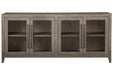 Dalenville Warm Gray Accent Cabinet - A4000421 - Vega Furniture