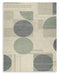 Dallane Linen/Blue/Green 8' x 10' Rug - R406351 - Vega Furniture