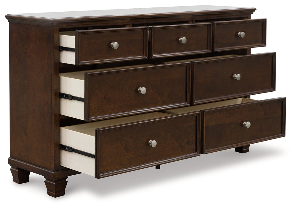 Danabrin Brown Dresser - B685-31 - Vega Furniture