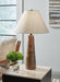 Danset Brown Table Lamp - L329104 - Vega Furniture