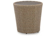 DANSON Beige Outdoor End Table - P505-706 - Vega Furniture