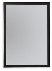 Danziar Black Bedroom Mirror - B1013-36 - Vega Furniture