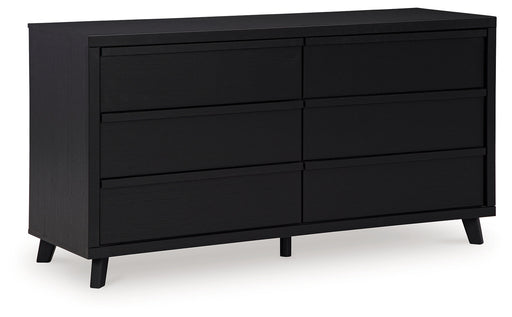 Danziar Black Dresser - B1013-231 - Vega Furniture