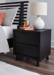 Danziar Black Nightstand - B1013-92 - Vega Furniture