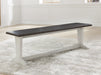 Darborn Gray/Brown 62" Dining Bench - D796-00 - Vega Furniture