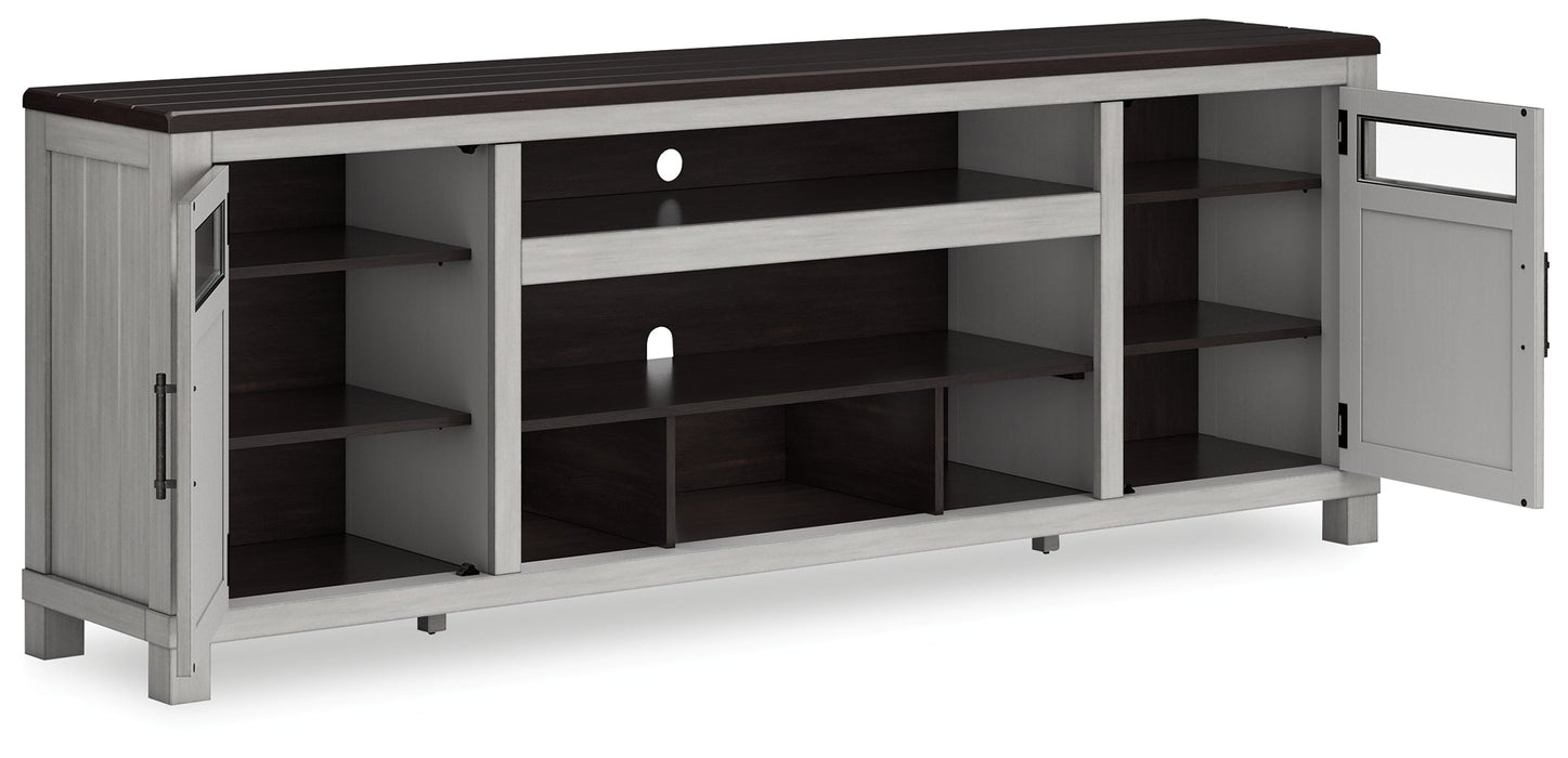 Darborn Gray/Brown 88" TV Stand - W796-68 - Vega Furniture