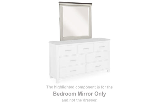 Darborn Gray/Brown Bedroom Mirror - B796-36 - Vega Furniture