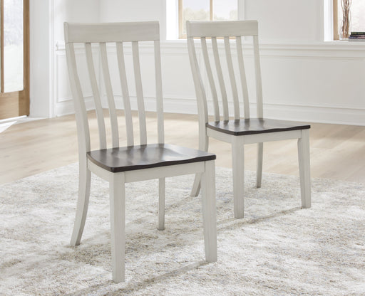 Darborn Gray/Brown Dining Chair, Set of 2 - D796-01 - Vega Furniture