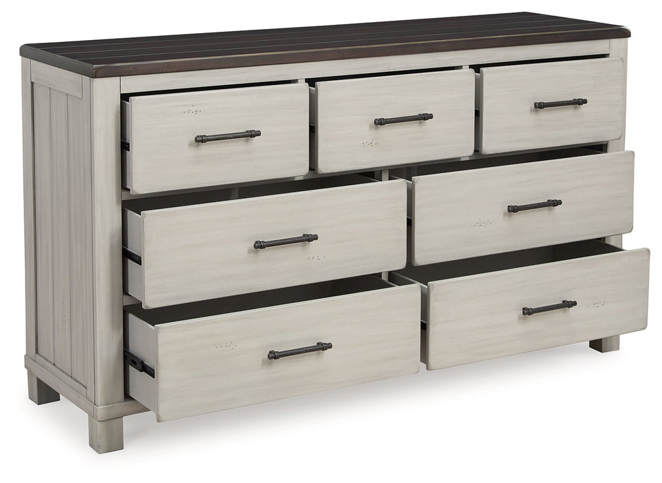 Darborn Gray/Brown Dresser - B796-31 - Vega Furniture