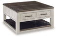 Darborn Gray/Brown Lift Top Coffee Table - T796-00 - Vega Furniture