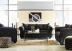 Darcy Black Living Room Set - SET | 7500838 | 7500835 - Vega Furniture