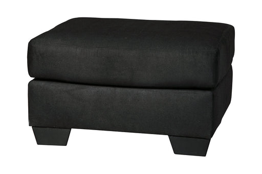 Darcy Black Ottoman - 7500814 - Vega Furniture