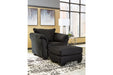 Darcy Black Ottoman - 7500814 - Vega Furniture