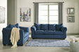 Darcy Blue Living Room Set - SET | 7500738 | 7500735 | 7500725 - Vega Furniture