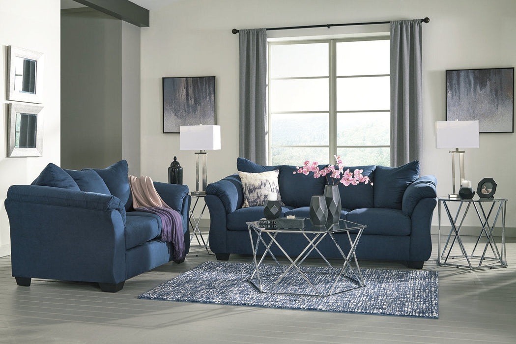 Darcy Blue Loveseat - 7500735 - Vega Furniture