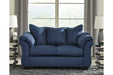 Darcy Blue Loveseat - 7500735 - Vega Furniture